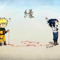 Naruto and Sasuke, Red thred of friendship